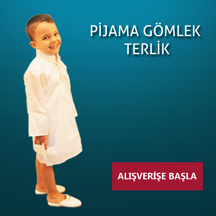 sünnet pijama gömlek terlik