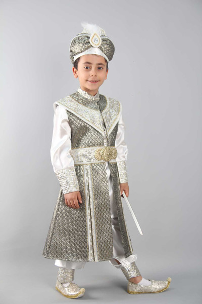 Ertuğrul Kahve Baklava Desenli Sünnet Takımı